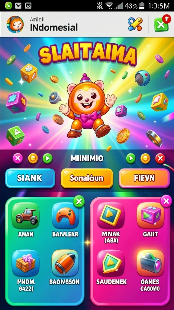 333666 - Tampilan awal aplikasi yang menarik dan user-friendly.