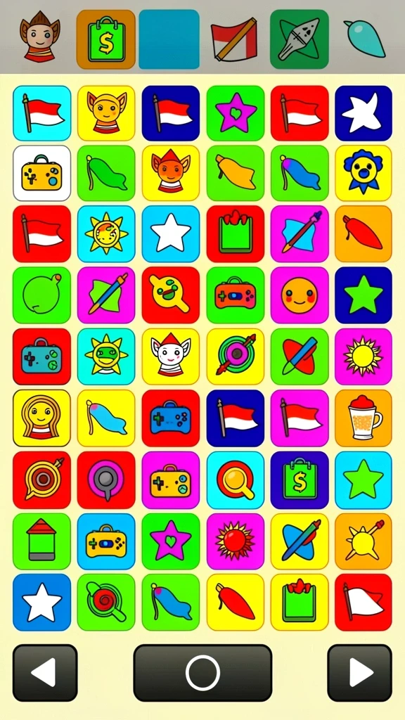 jos77 - Screenshot menampilkan level baru yang menantang di JOS77.