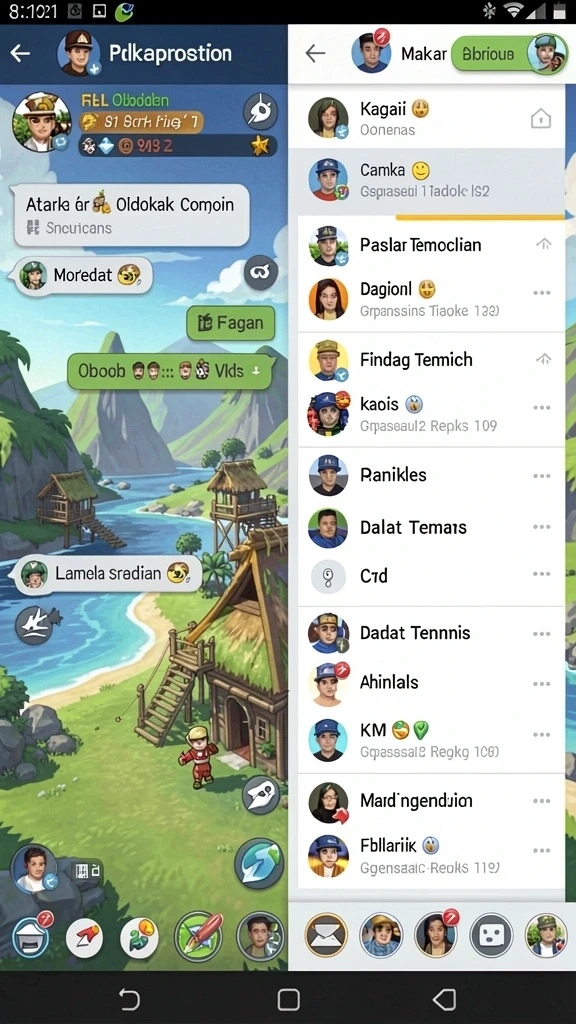 pisangbet - Tampilan antarmuka yang menarik dan modern.