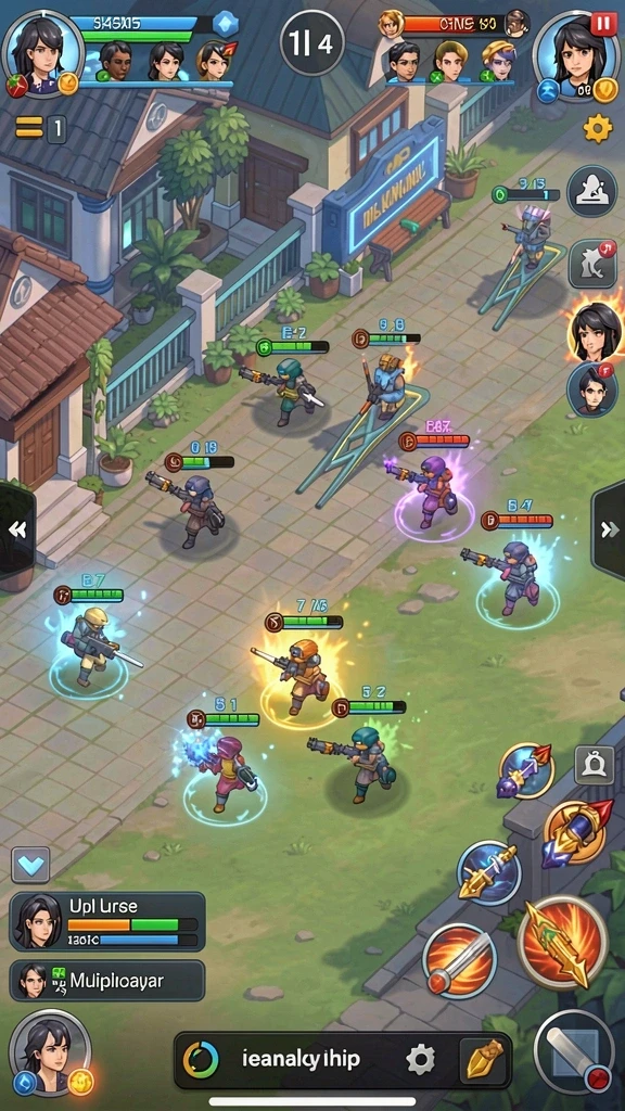 s9s9 - Gameplay yang penuh tantangan dan seru.