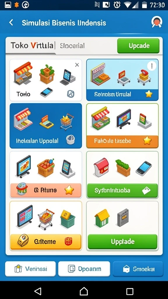tya777 - Tampilan antarmuka permainan yang menarik.
